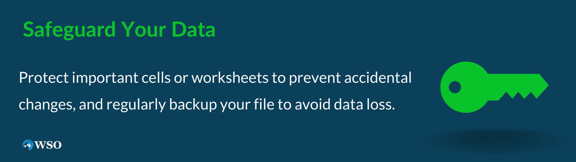 Safeguard Your Data in excel